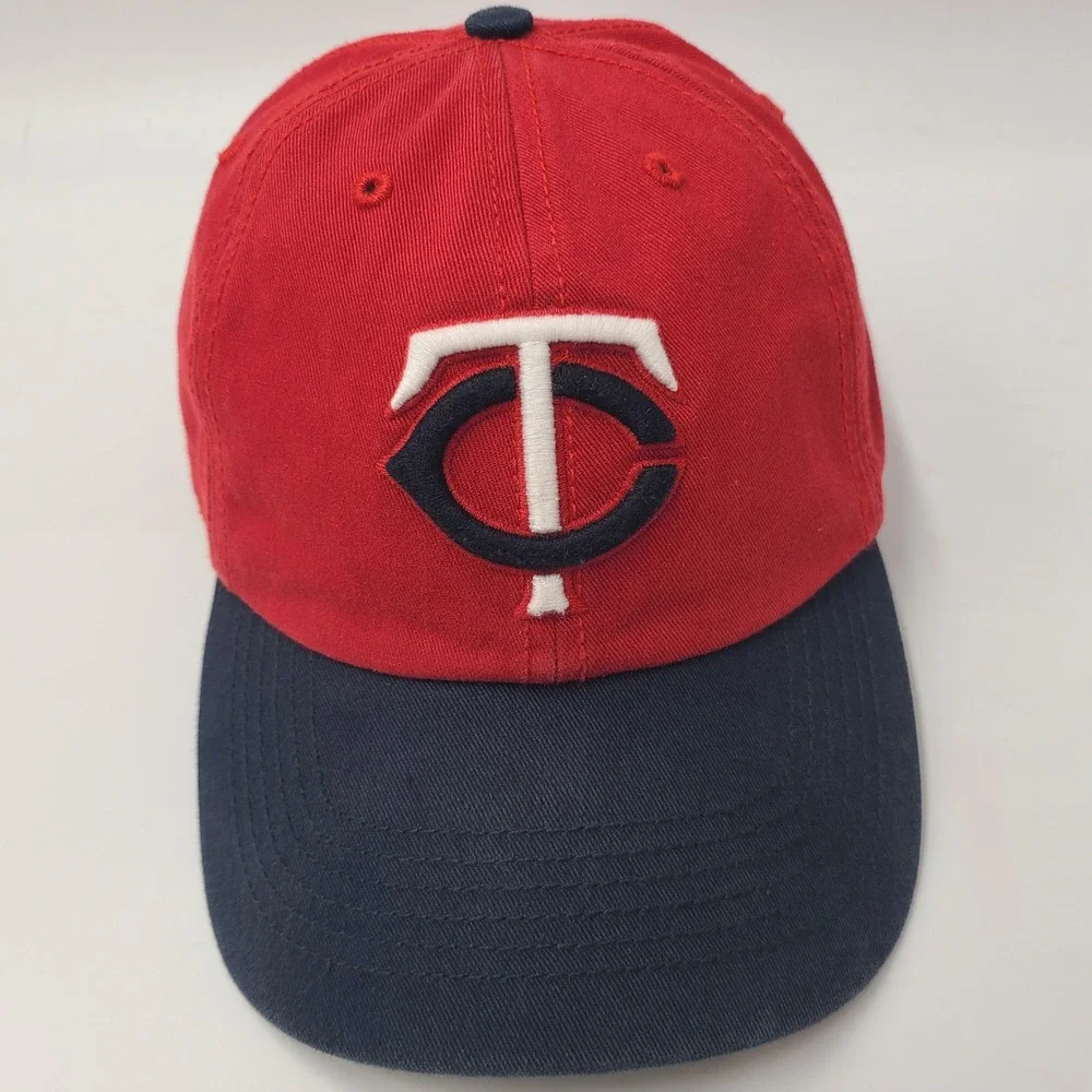 Minnesota Twins Hat Fitted M 47 Brand Franchise Red Blue MLB Baseball Logo Men